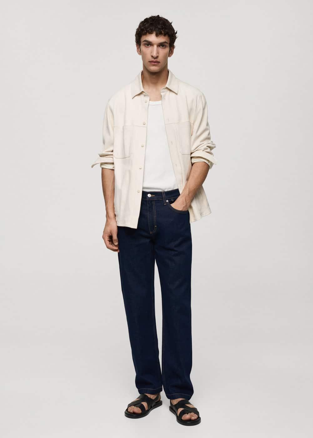 Mango Mens Ben Tapered-Fit Jeans Product Image