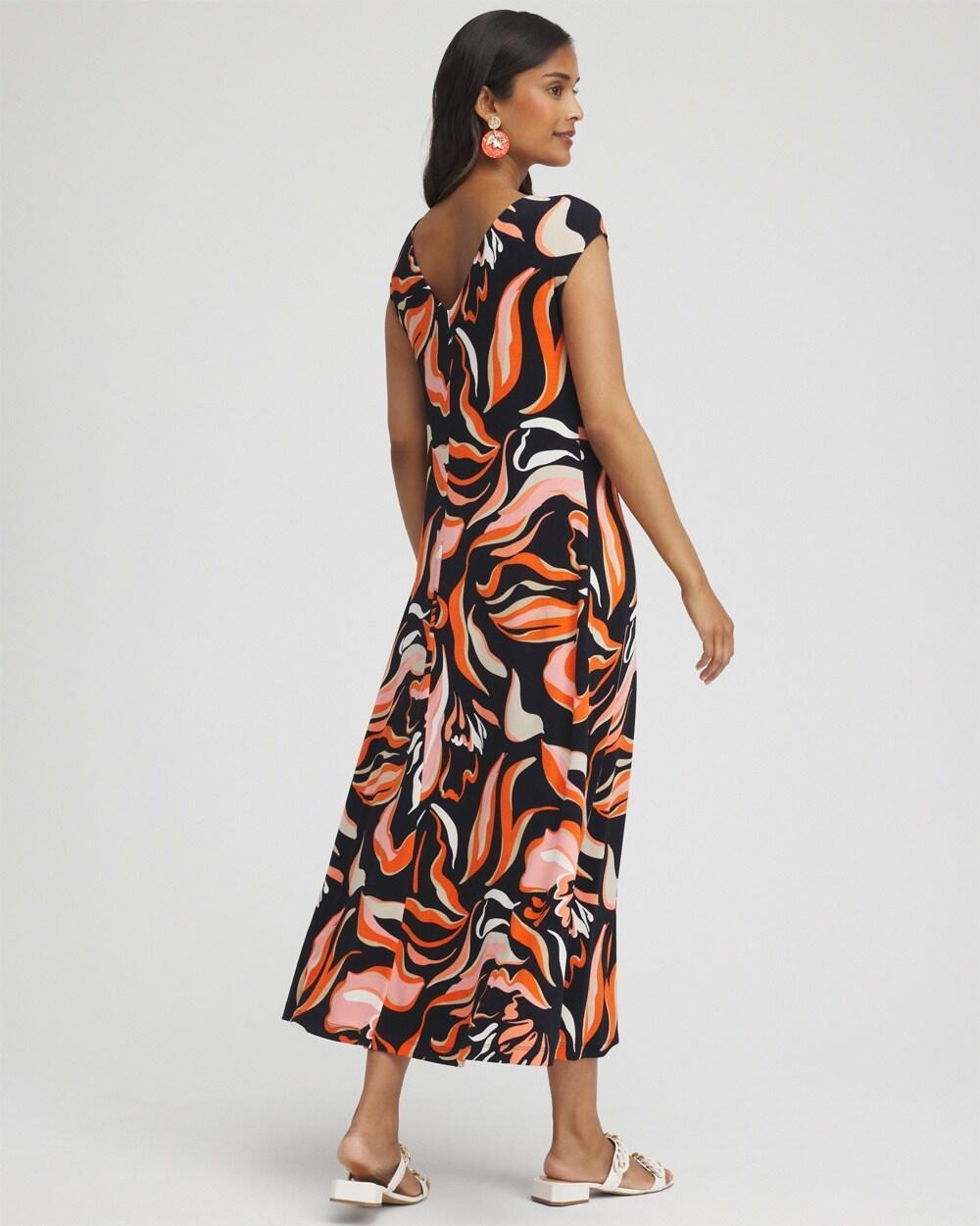 Travelers™ Floral V-Back Maxi Dress Product Image