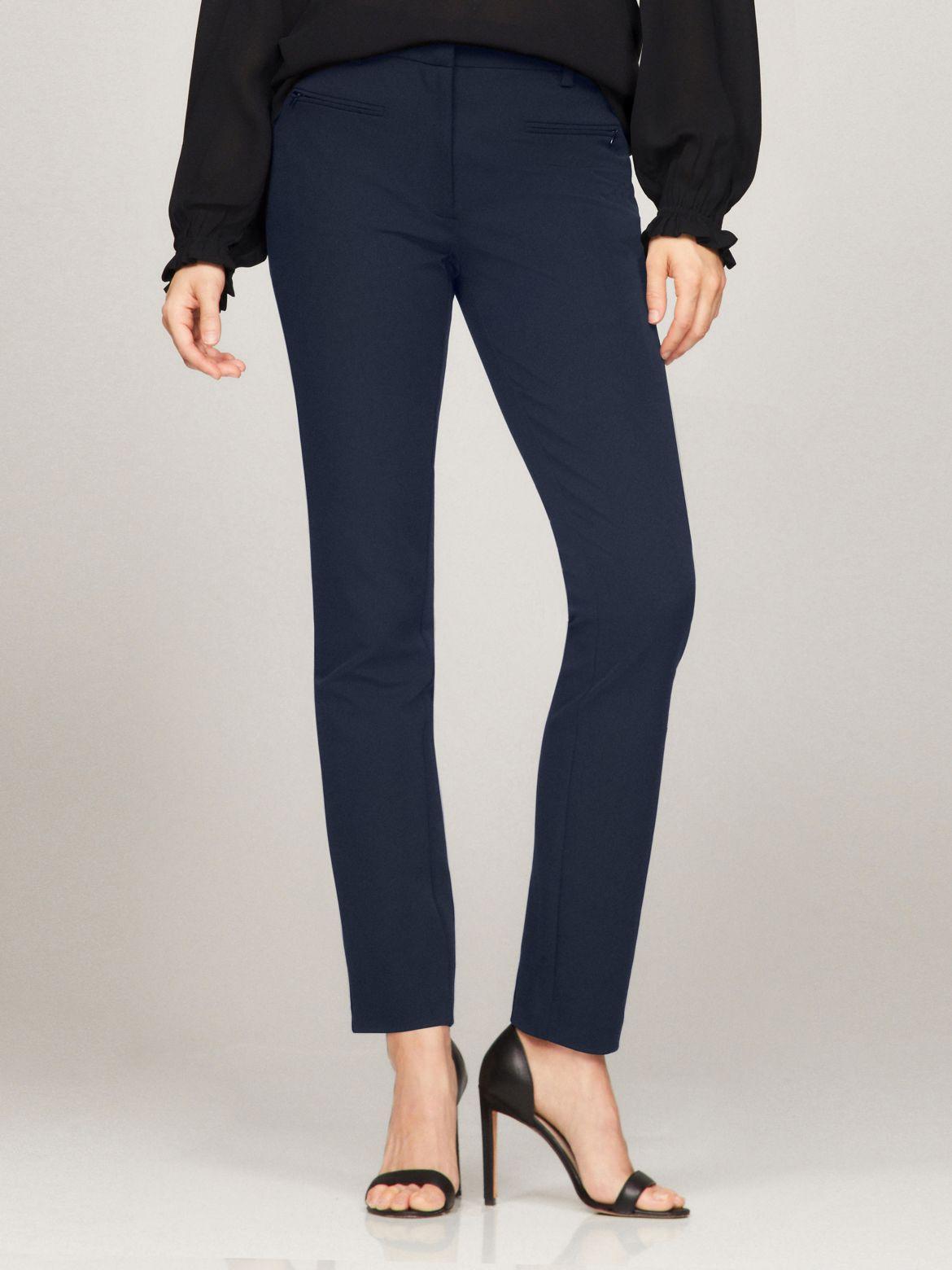 Tommy Hilfiger Women's Slim Fit Solid Pant product image