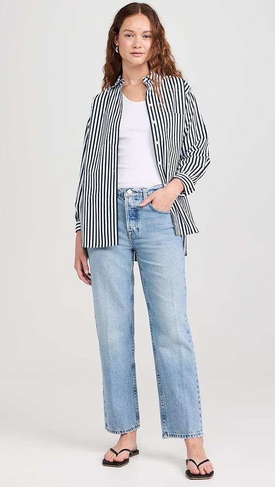 FRAME The Slouchy Straight Jeans | Shopbop Product Image