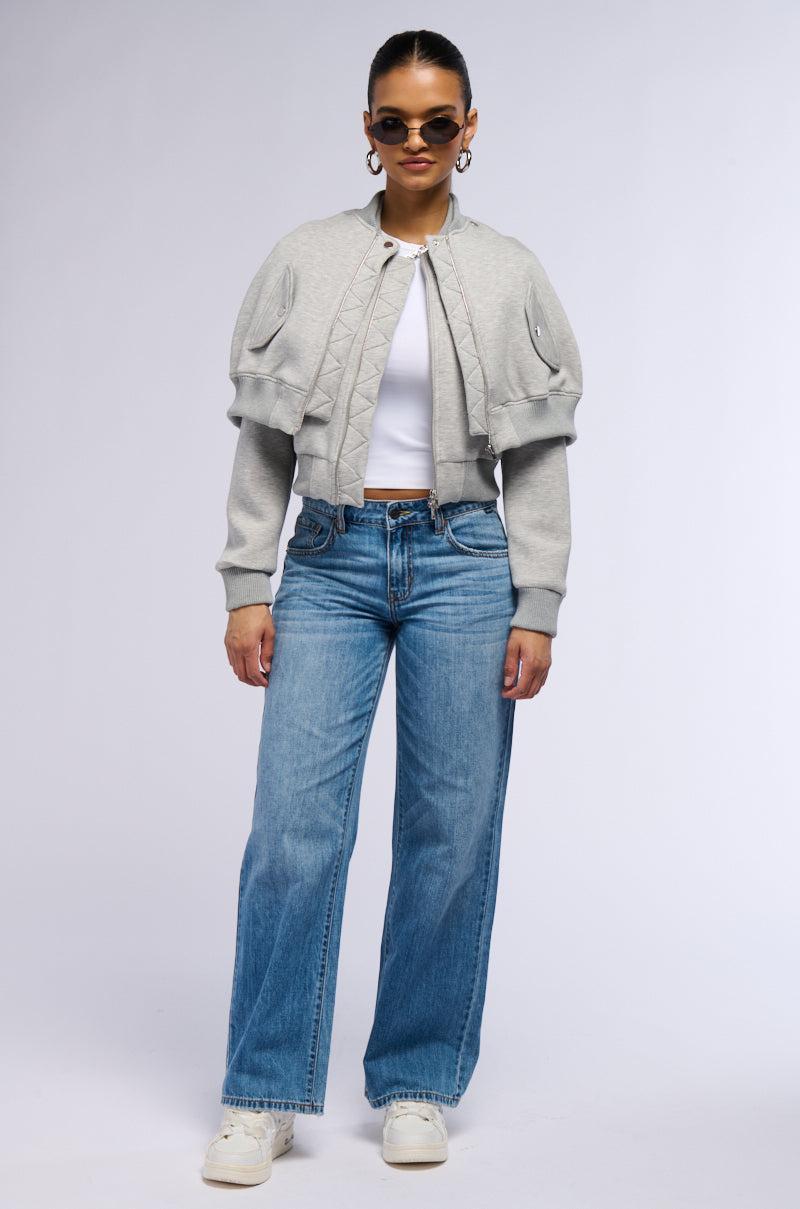 ALIVE AND WELL MID RISE DENIM PANT Product Image