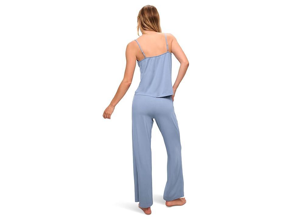 eberjey Gisele Cami & Pant PJ Set in Baby Blue. Product Image