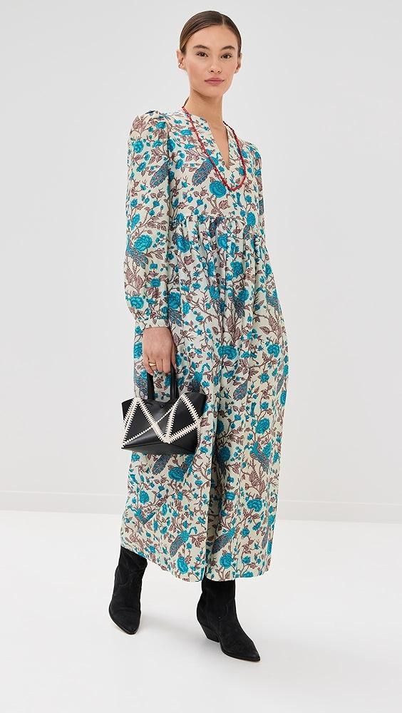 Alix of Bohemia Imogen Peacock Plume Dress | Shopbop Product Image