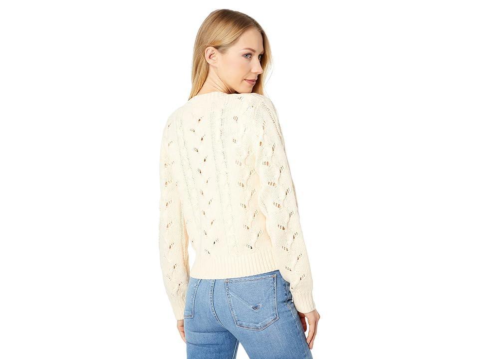 Heartloom Rosalie Cardi (Ecru) Women's Sweater Product Image