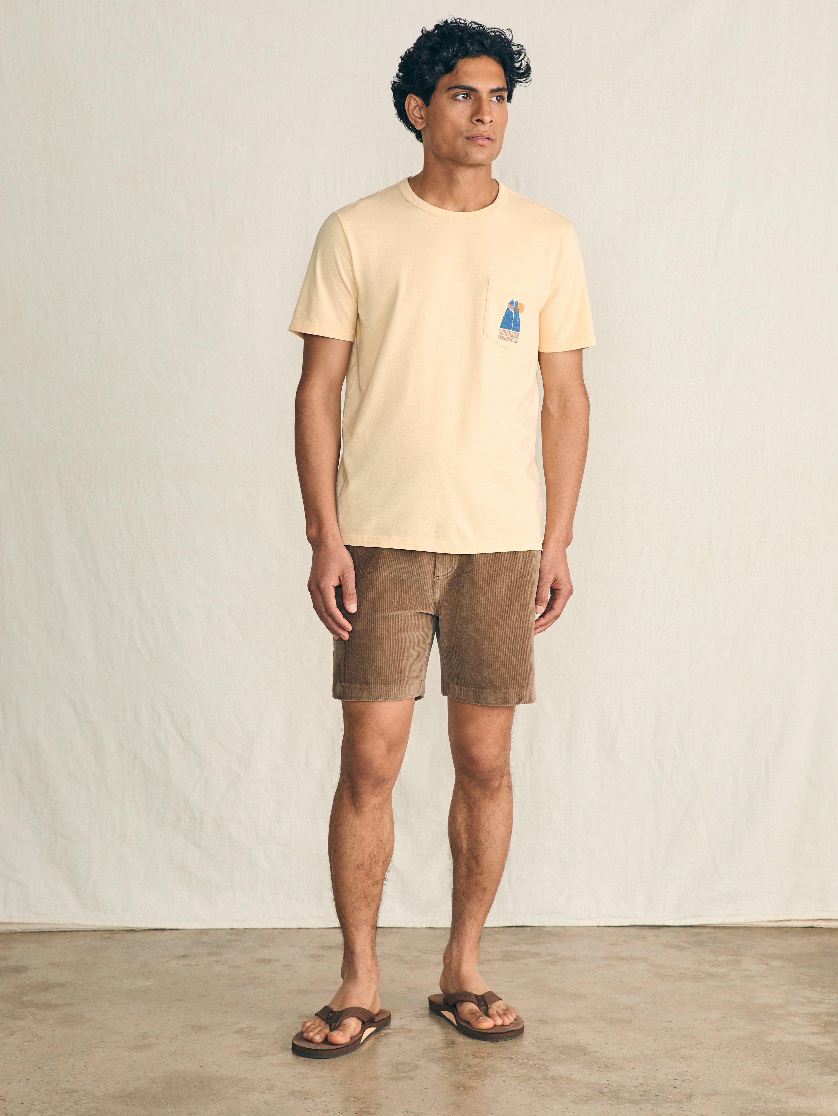 Short-Sleeve Surfrider Sunwashed Pocket Tee - Sunny Days Product Image