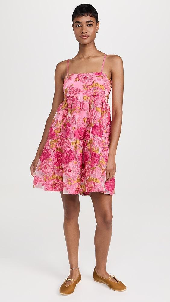 endless rose Organza Floral Mini Dress | Shopbop Product Image