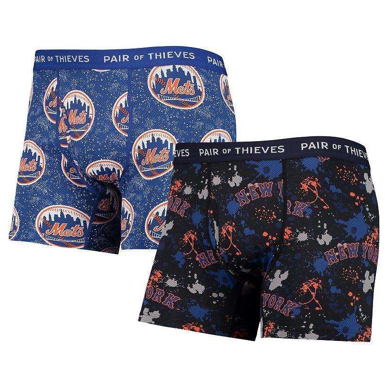 Mens Pair of Thieves /Royal New York Mets Super Fit 2-Pack Boxer Briefs Set Product Image