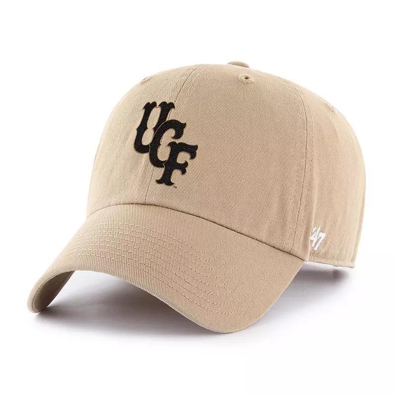 Mens 47 Khaki UCF Knights Vault Clean Up Adjustable Hat Product Image