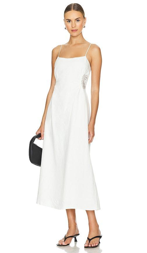 Brant Spaghetti Strap Midi Dress Product Image