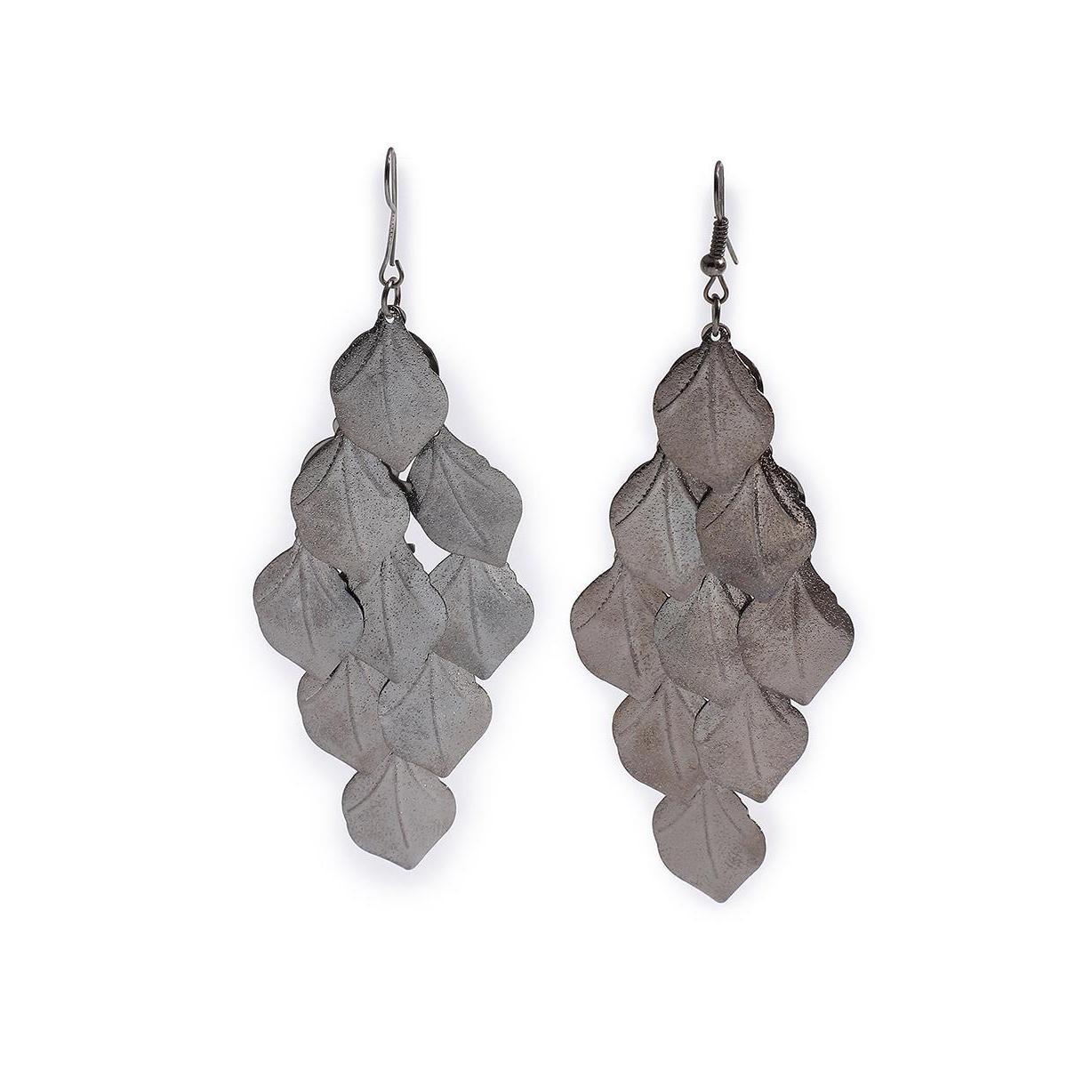 Sohi Womens Foliage Drop Earrings Product Image