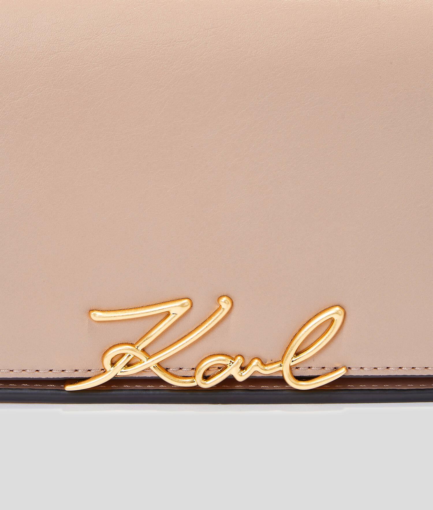 K/SIGNATURE TWO-WAY CROSSBODY BAG Product Image