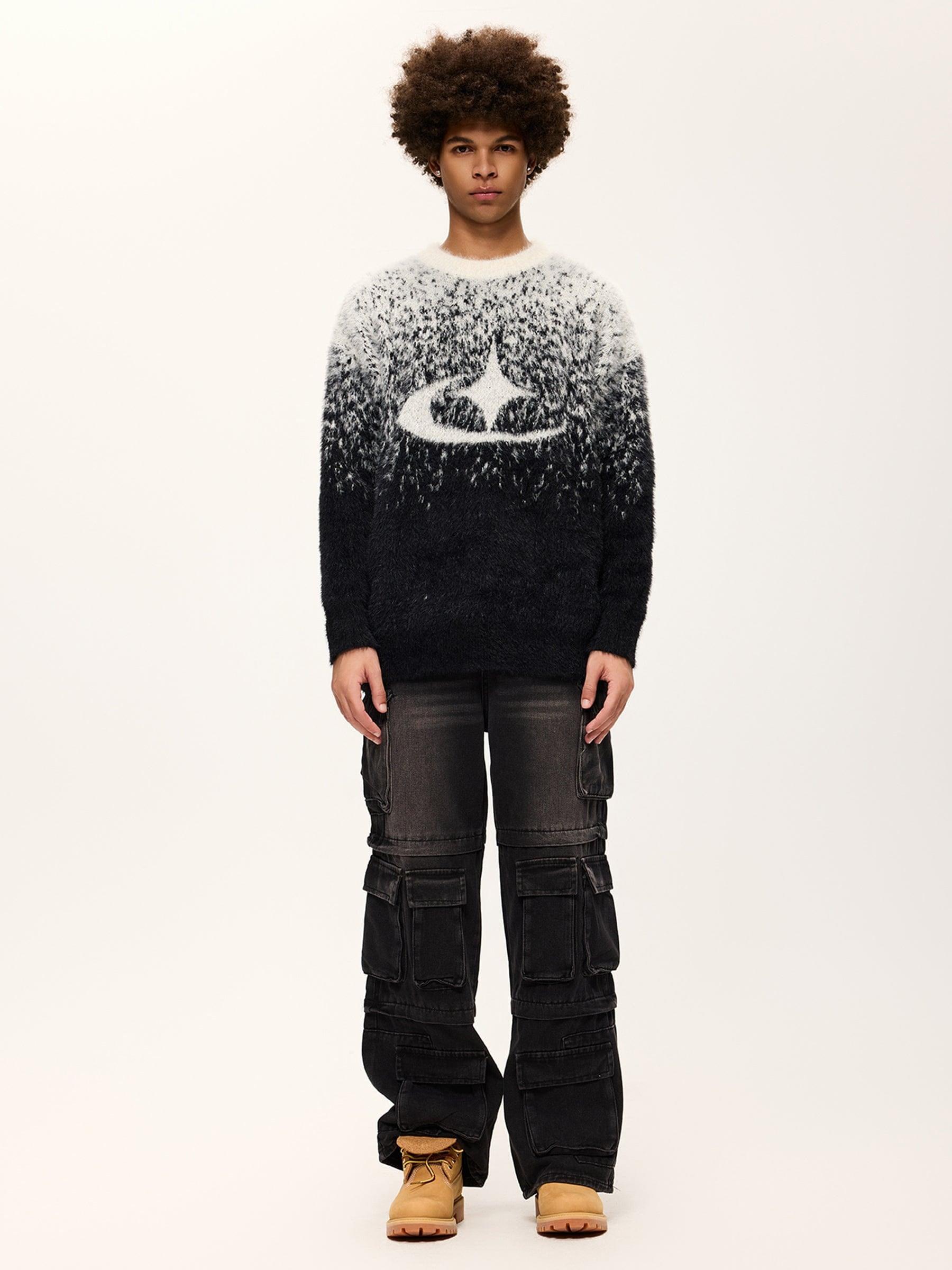 Aelfric Eden Gradient Jacquard Star Sweater Product Image