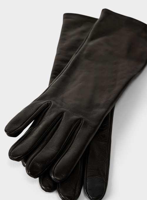 leather long gloves Product Image