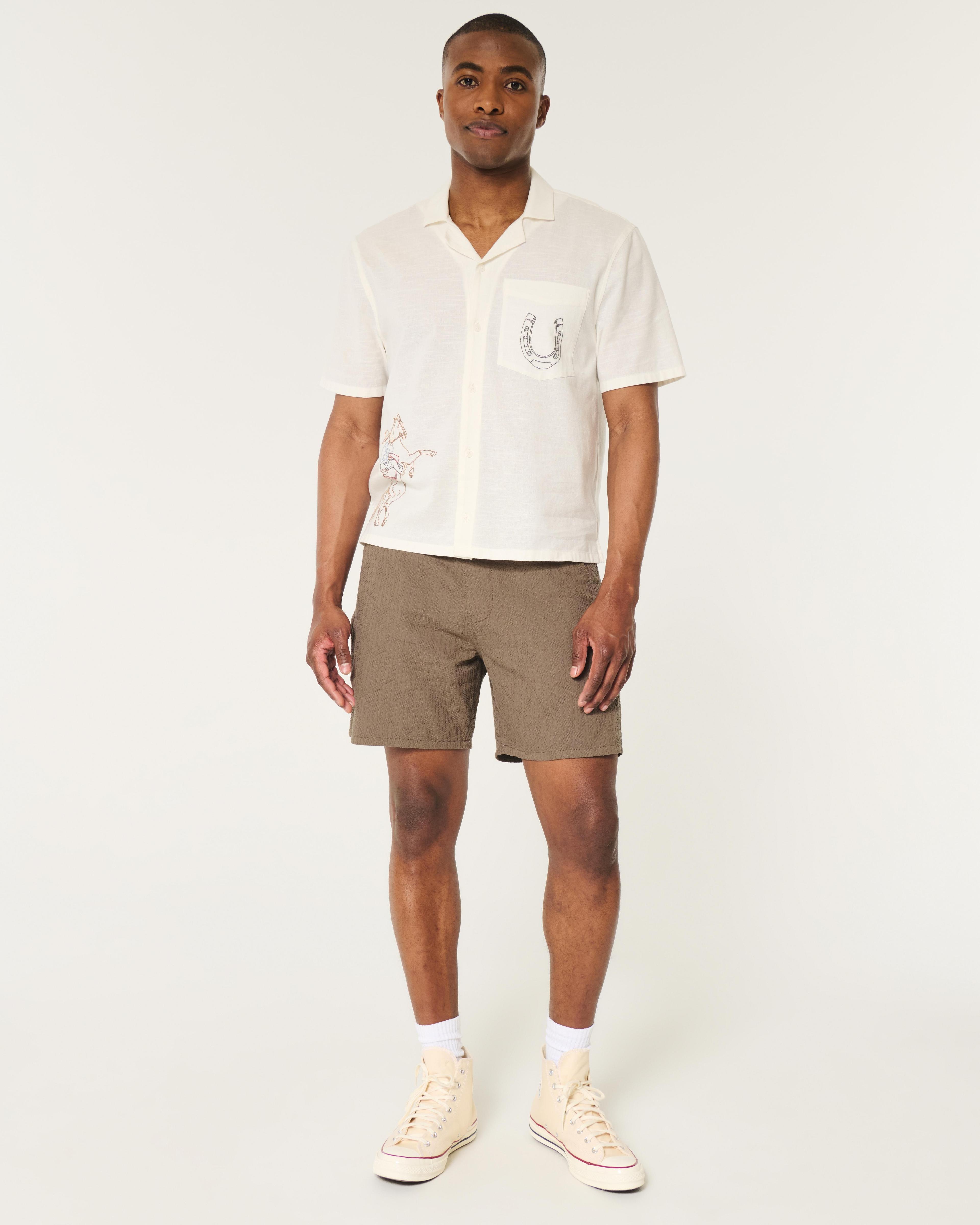 Seersucker Shorts 7" Product Image