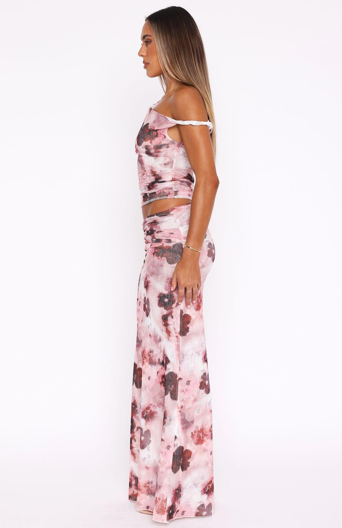 Listen To What I Say Maxi Skirt Tawny Bloom Product Image