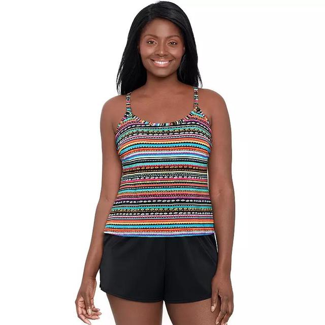 Womens Trimshaper Farrah Romper Swimsuit Product Image