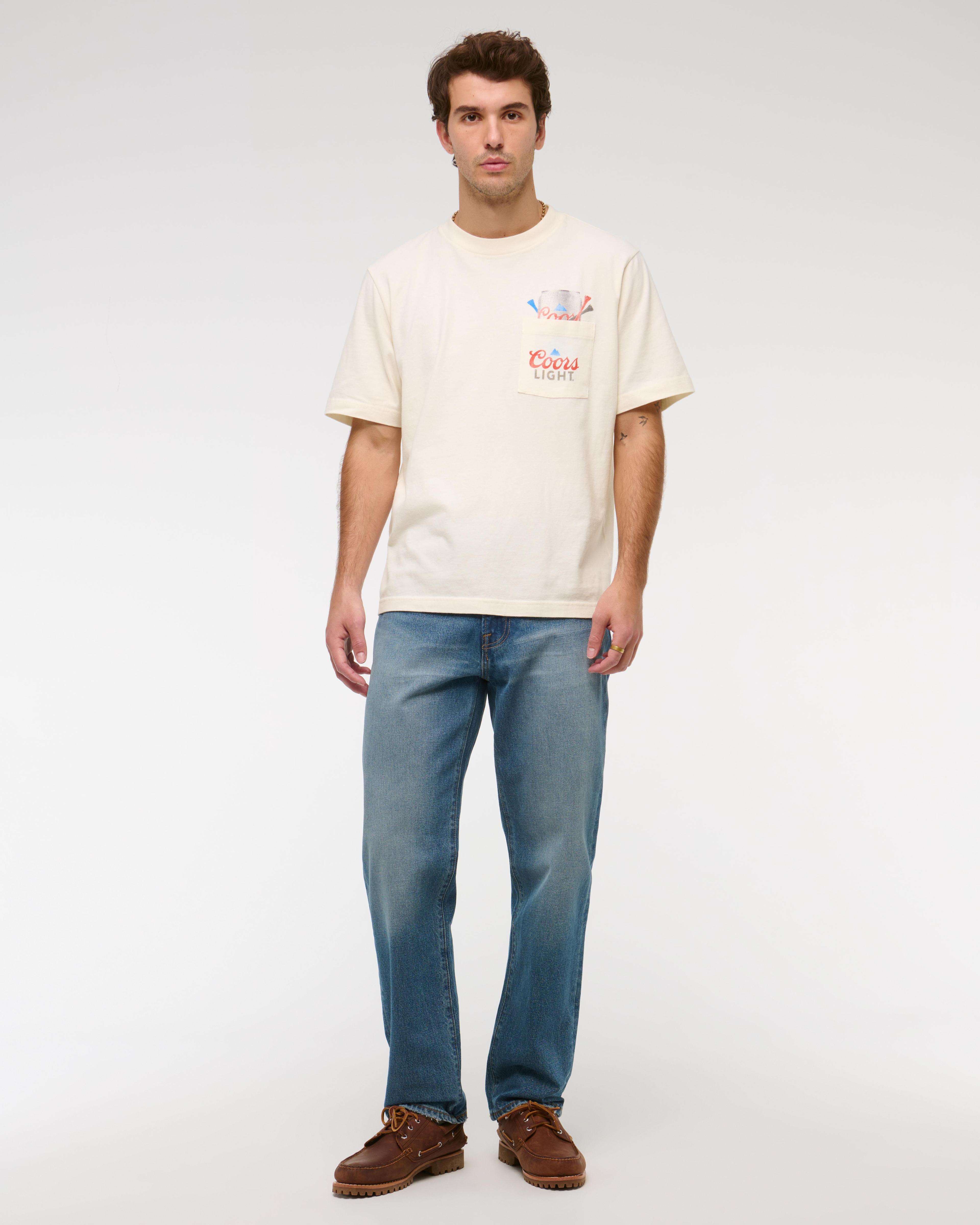 Coors Light Vintage-Inspired Graphic Tee Product Image