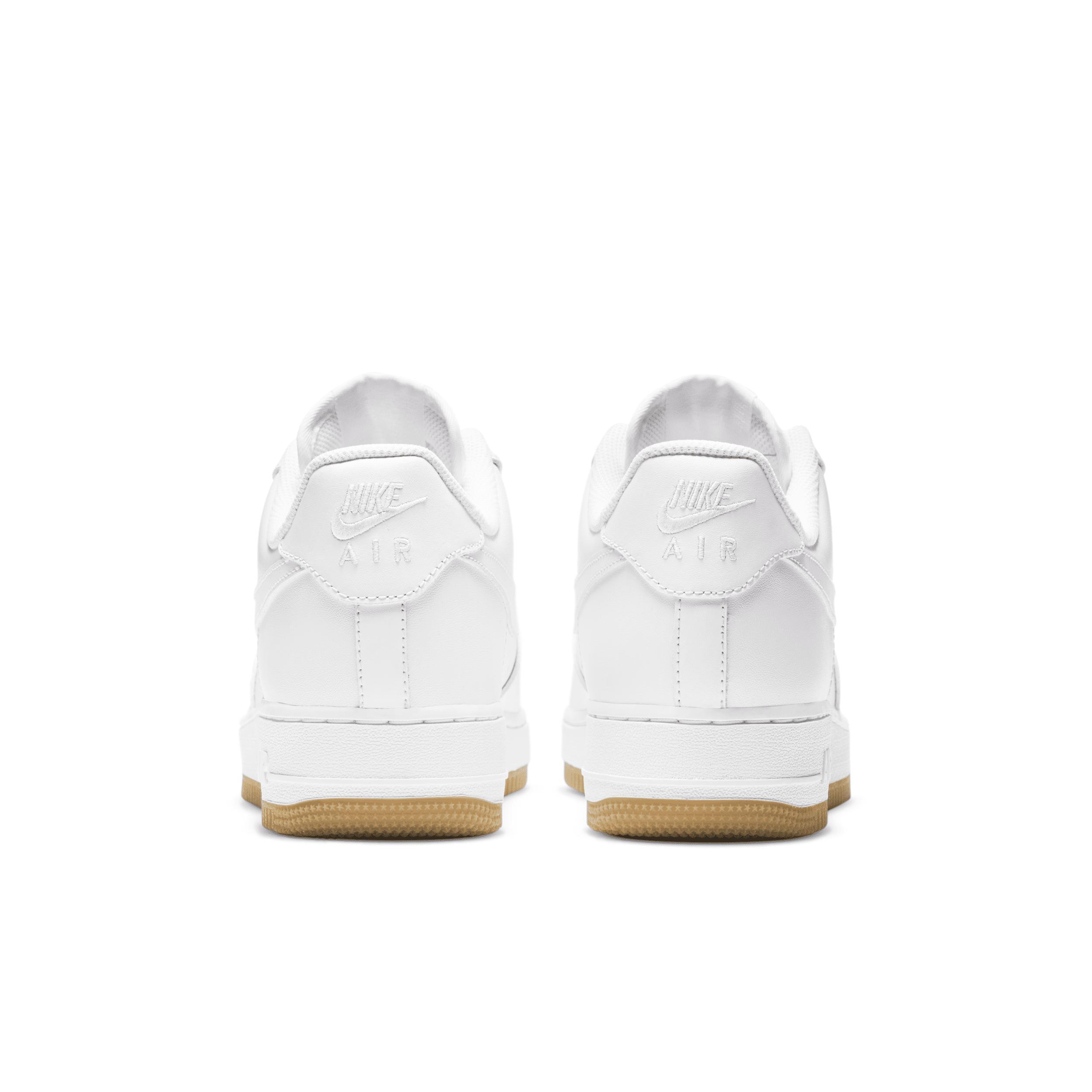 Air Force 1 '07 Sneakers In White With Gum Sole Product Image