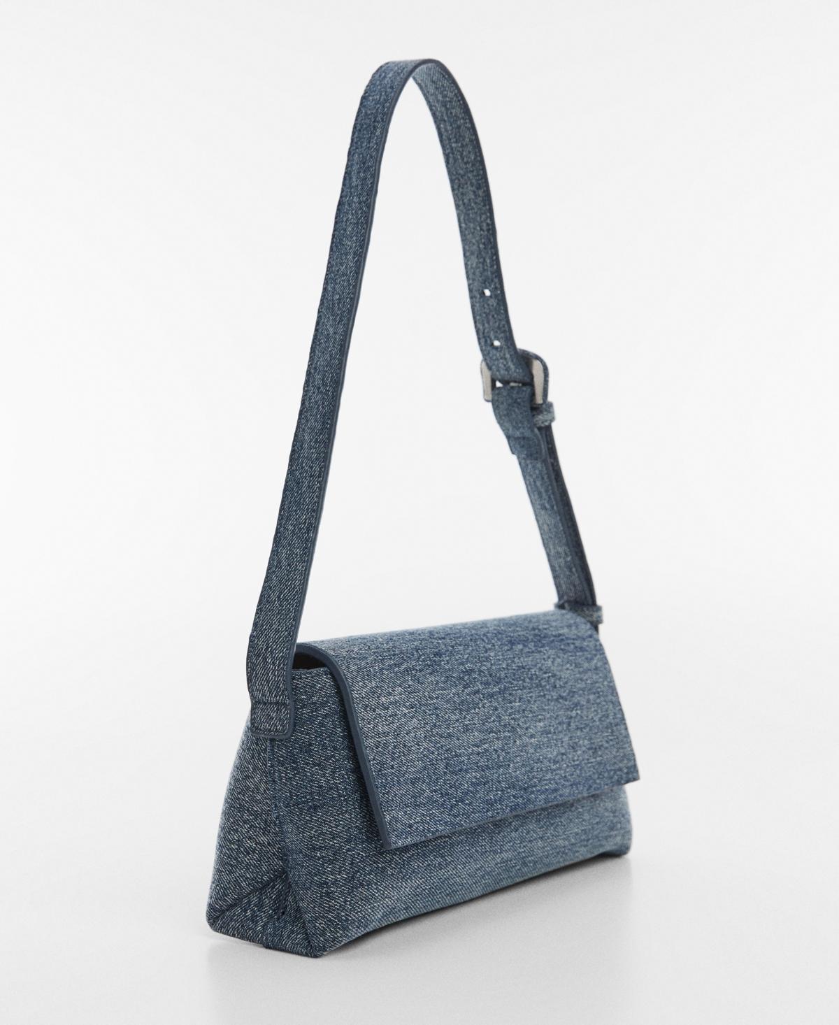 MANGO - Denim shoulder bag - One size - Women product image