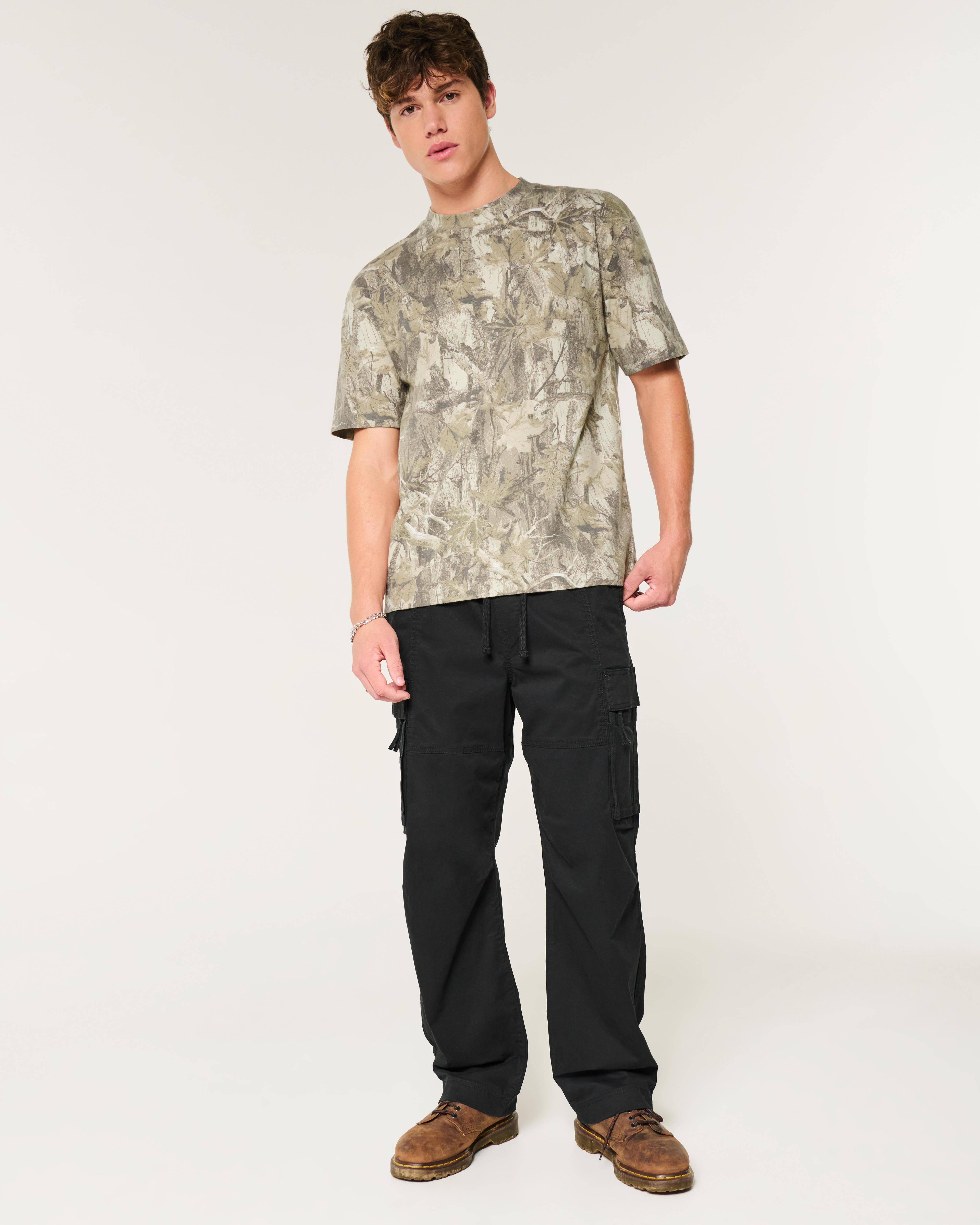 Baggy Cargo Pull-On Pants Product Image