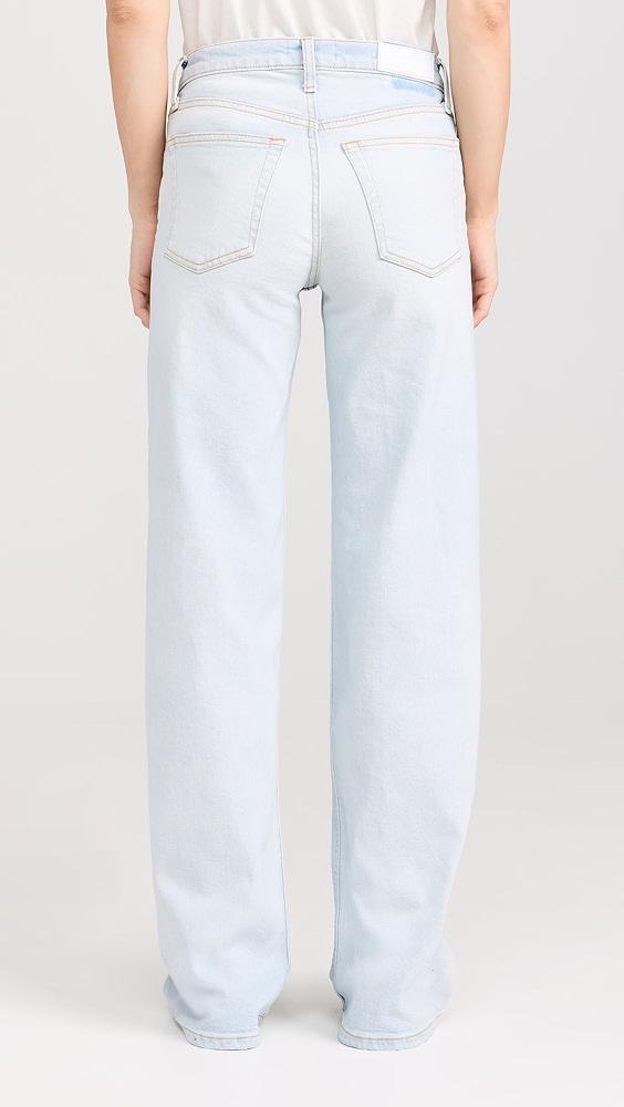 RE/DONE Mid Rise Wide Leg Jeans | Shopbop Product Image