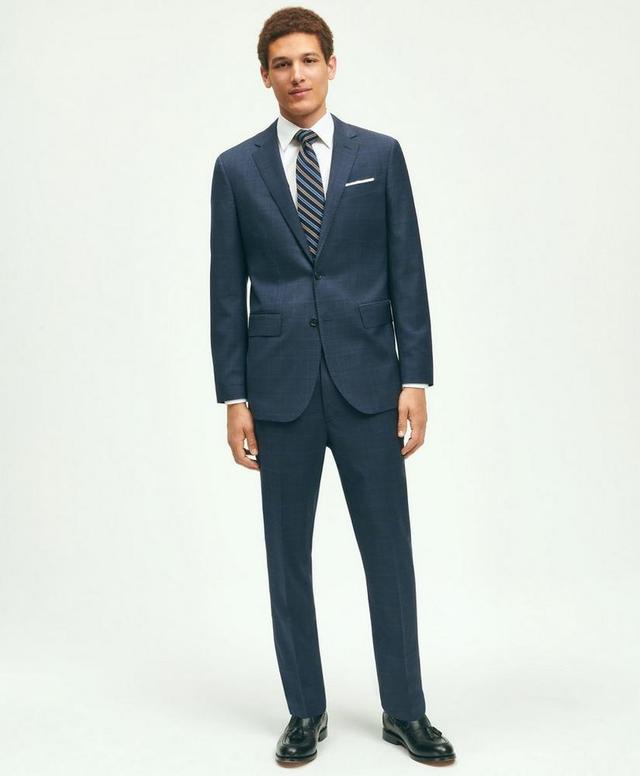 Slim Fit Wool Checked 1818 Suit Product Image