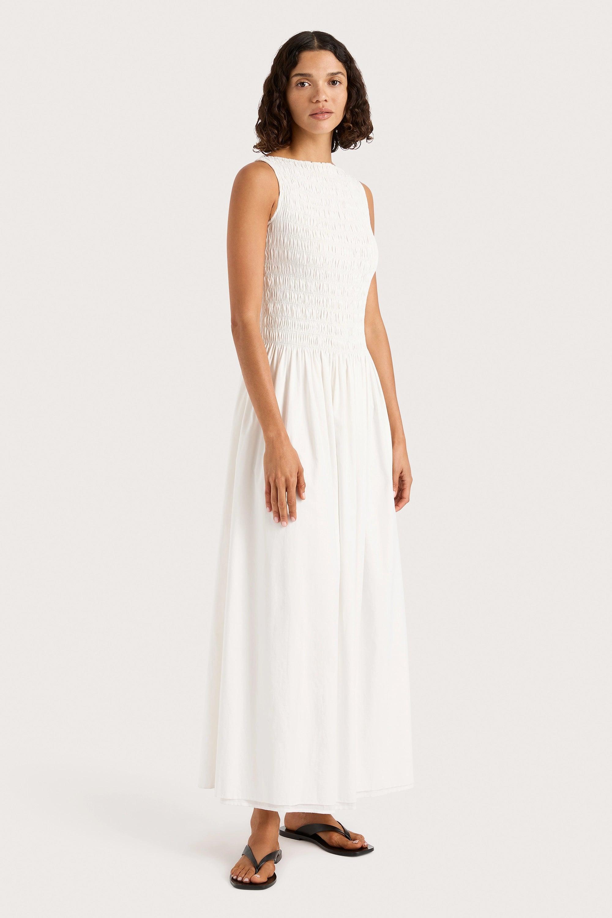 Margot Maxi Dress White Product Image