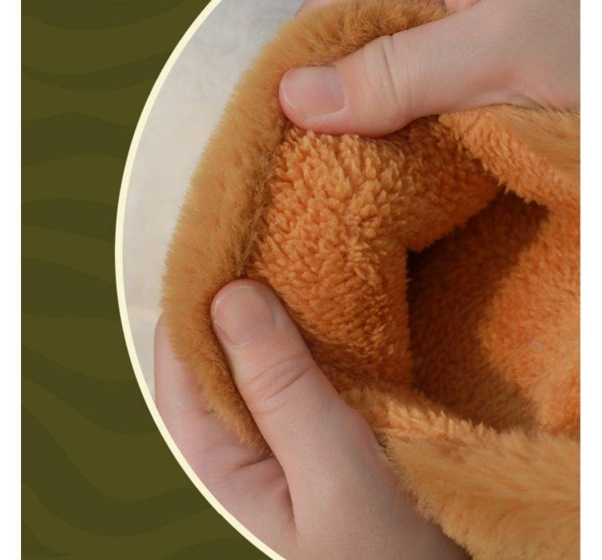 Tiger Paw Chenille Fleece-Lined Home Slippers Product Image