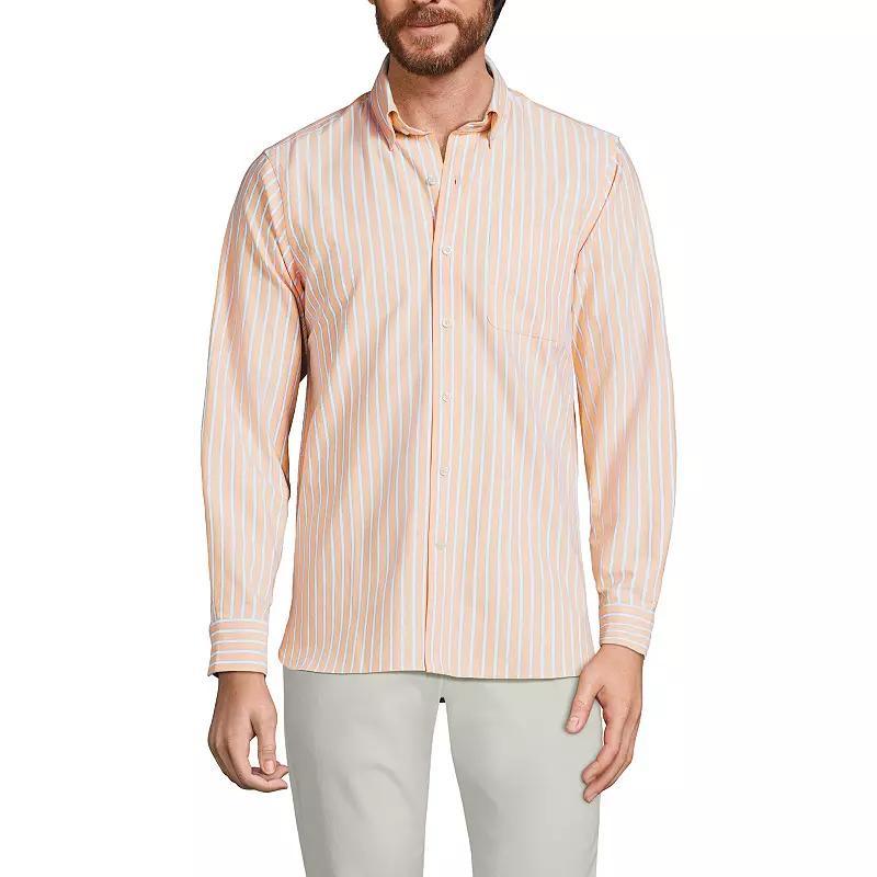 Mens Lands End Button-Down Sail Rigger Oxford Button-Down Shirt Product Image