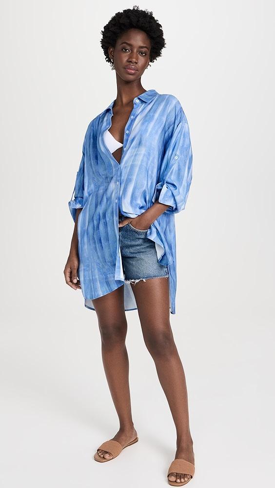 Nomads Sol Button Up Shirt Dress | Shopbop Product Image