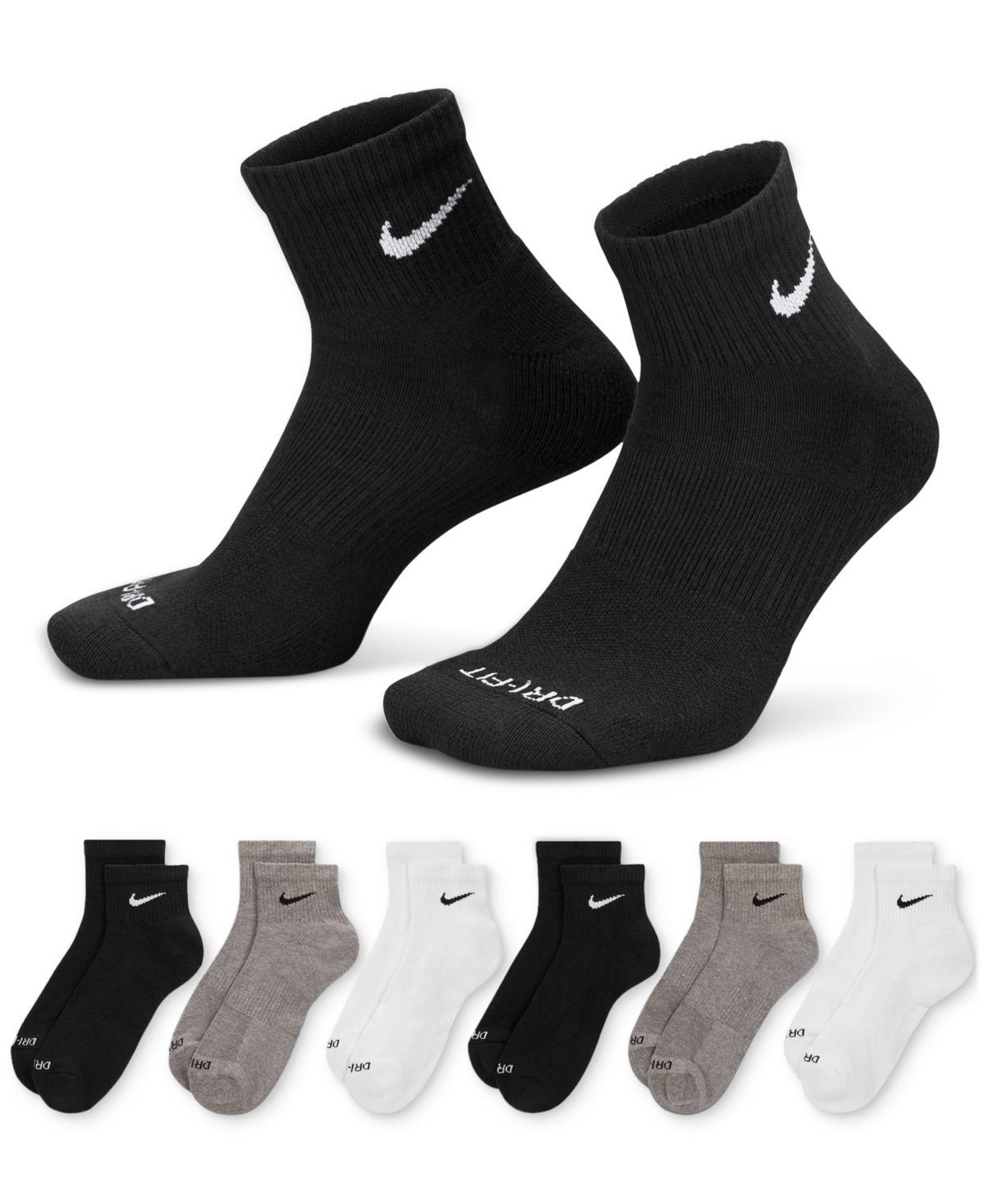 Nike Unisex 6-Pk. Dri-fit Quarter Socks Product Image