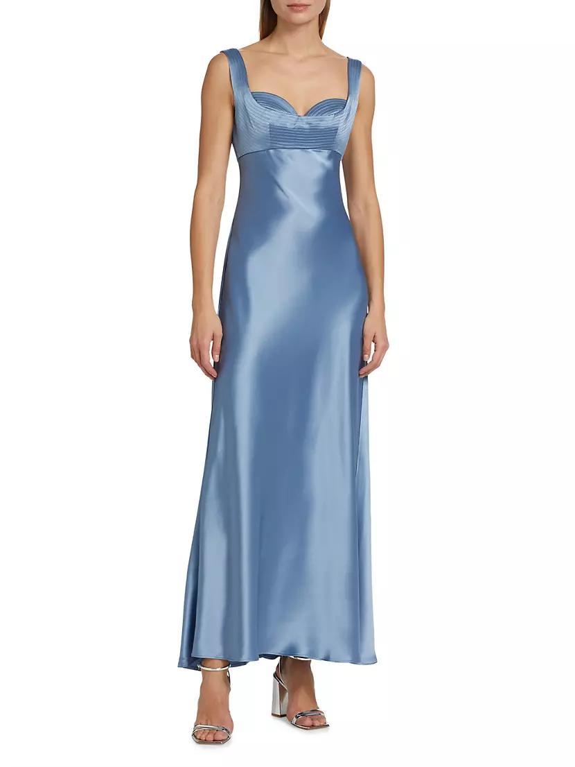 Fagan Satin Maxi Dress Product Image