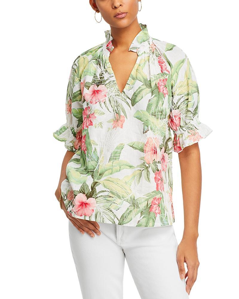 Tommy Bahama Daybreak Hibiscus Top Women's Clothing Product Image