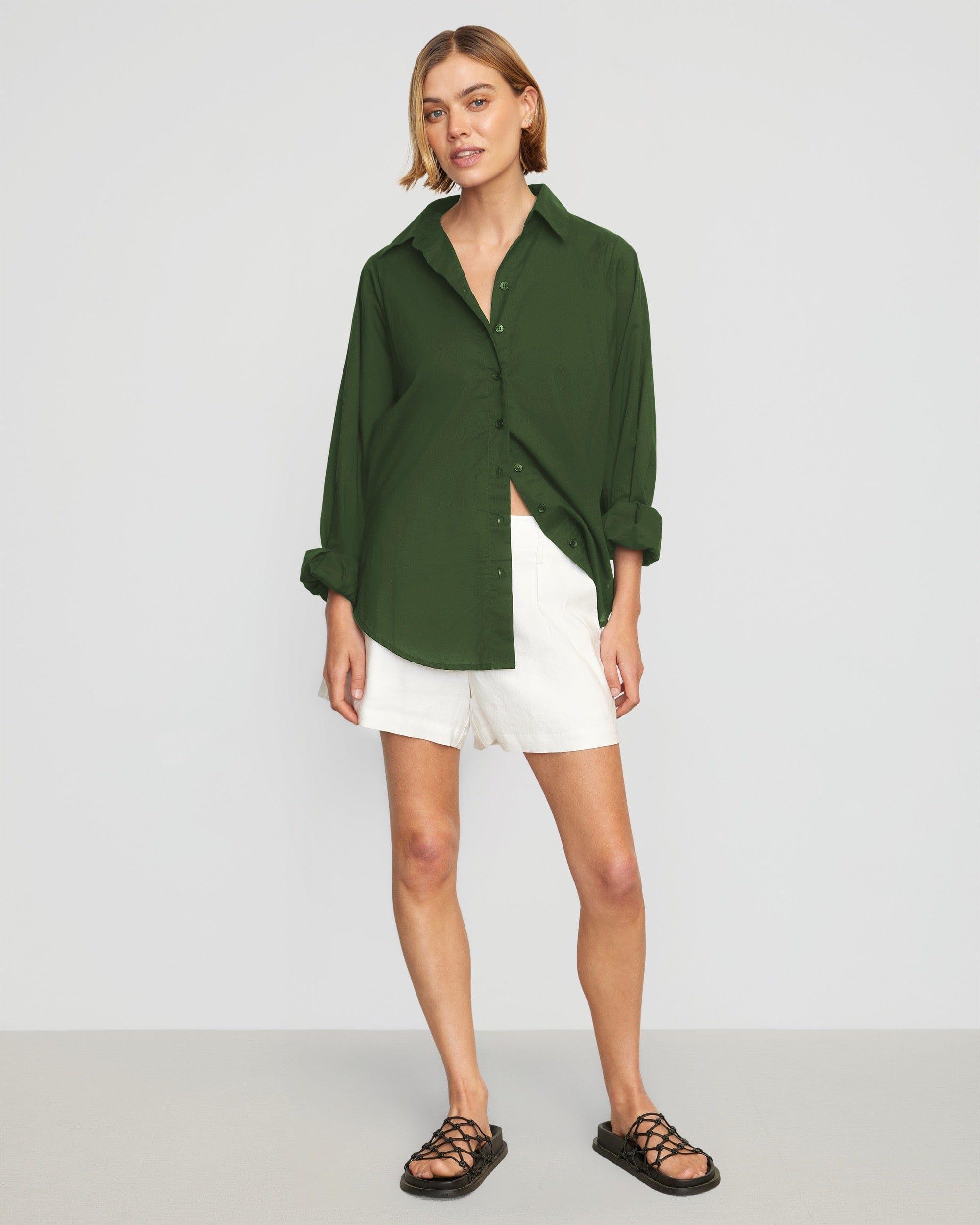 Dakota Oversized Organic Cotton Shirt Product Image