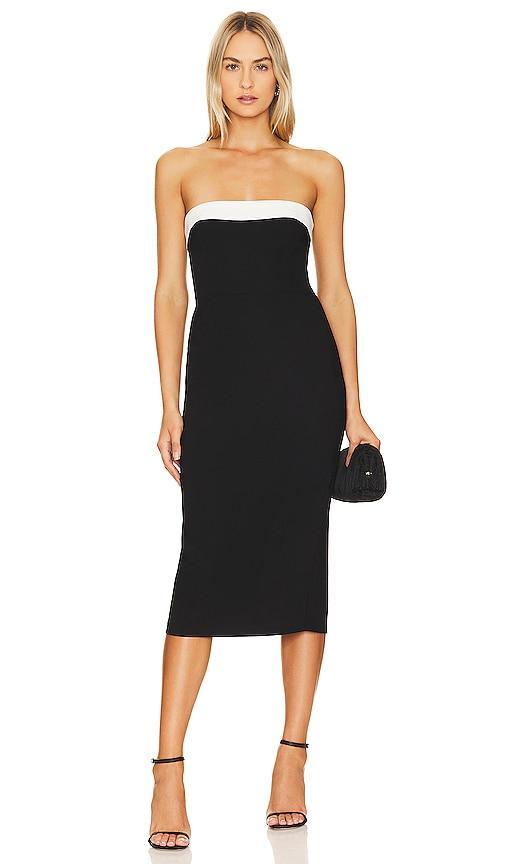 Amanda Uprichard x REVOLVE Kerry Midi Dress in Black. - size S (also in L) Product Image