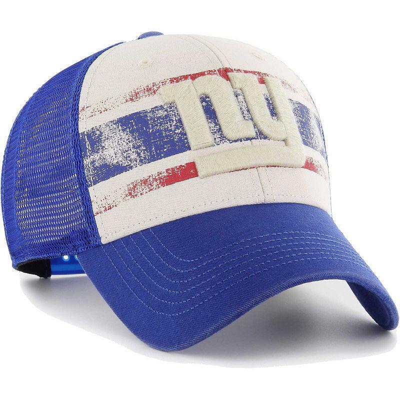 Mens 47 Cream New York Giants Breakout MVP Trucker Adjustable Hat Product Image