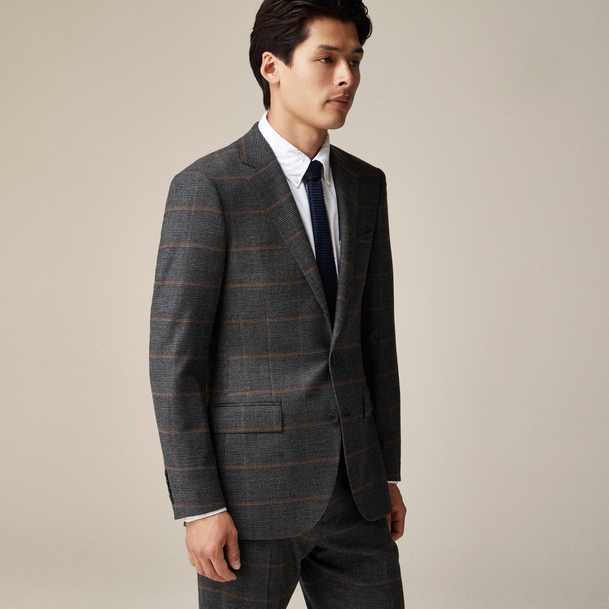 Ludlow Slim-fit suit jacket in Italian wool blend Product Image