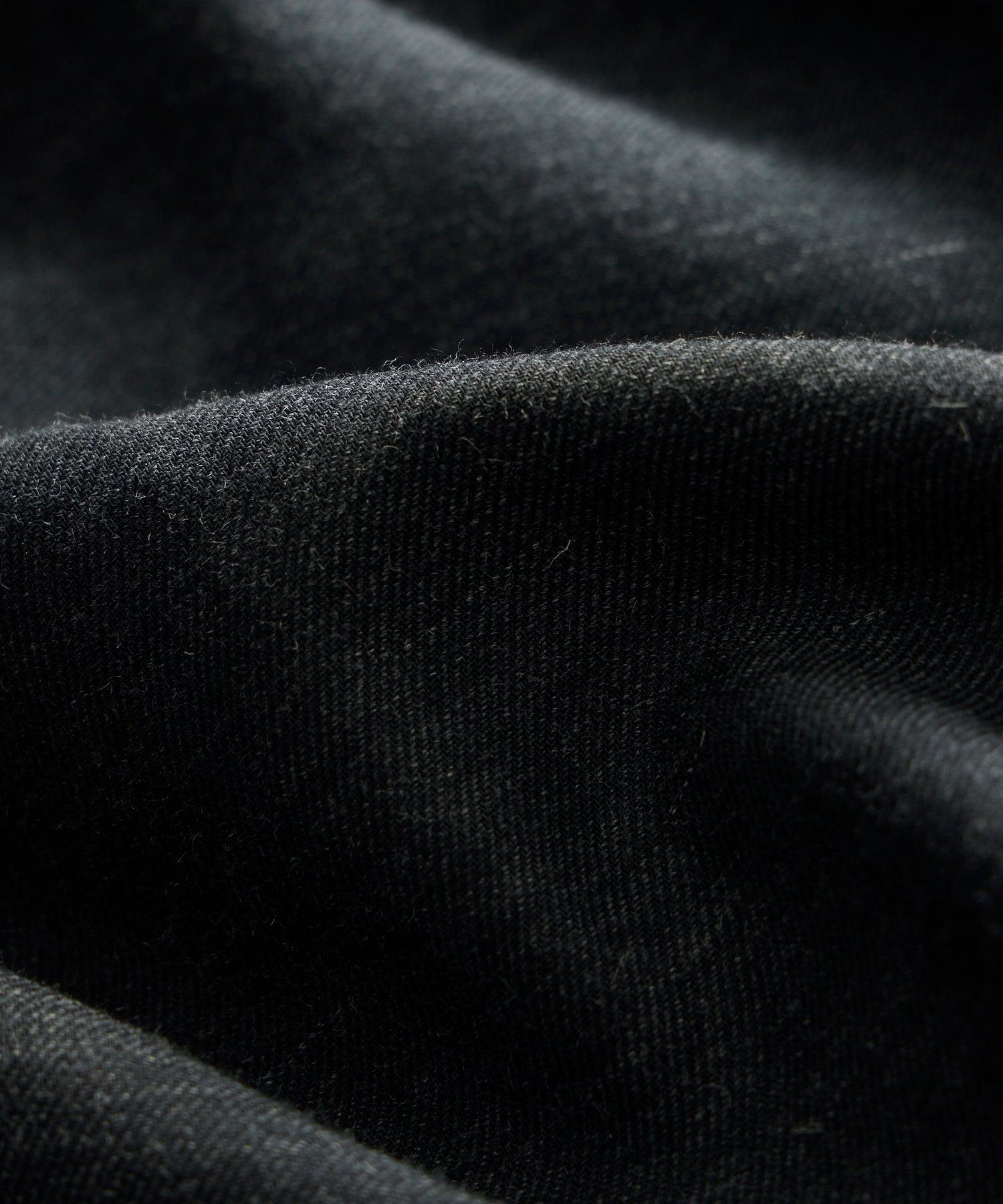 Cotton-Cashmere Lodge Shirt in Black Product Image