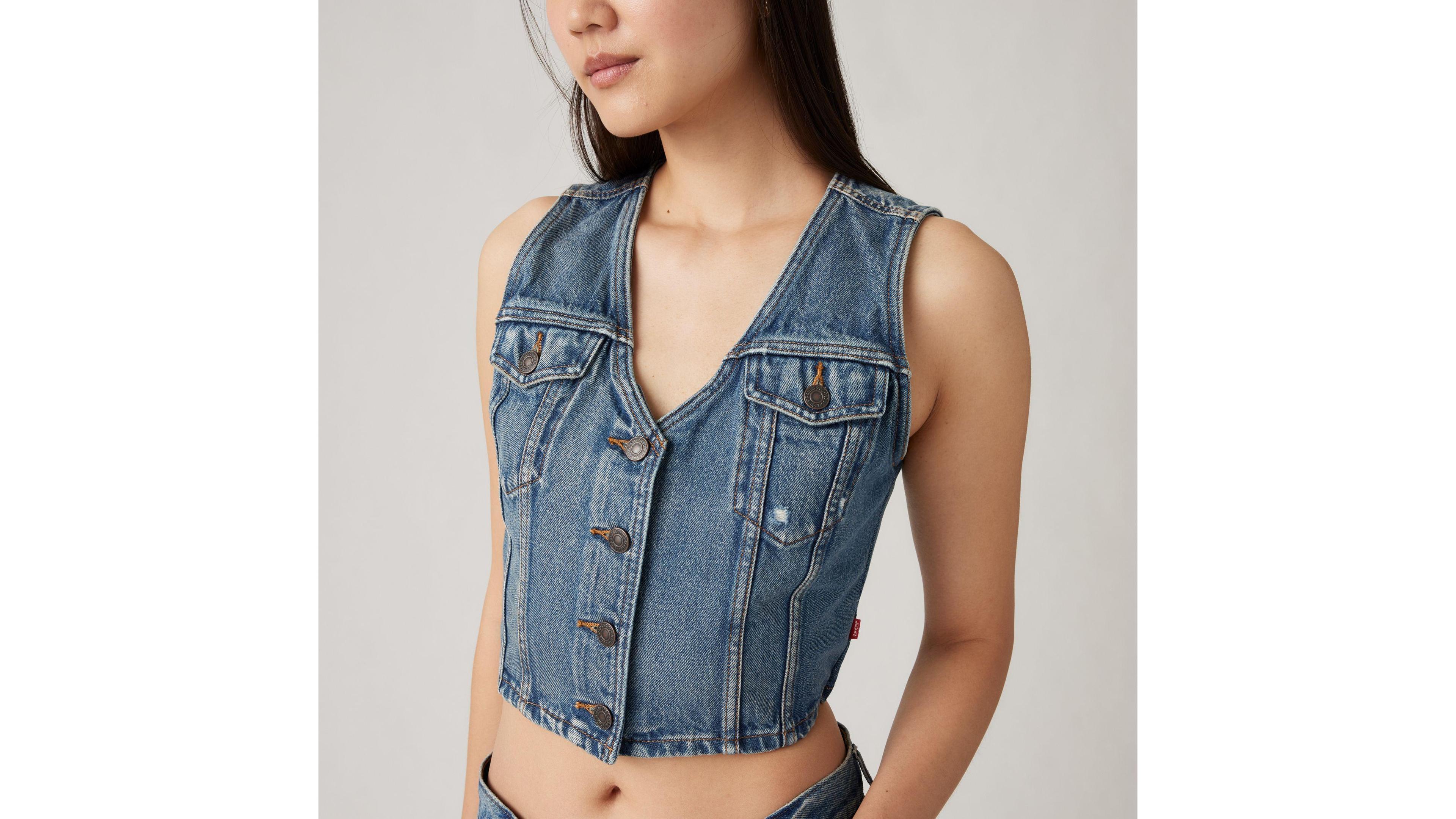 Levi's Denim Corset Top - Women's Product Image