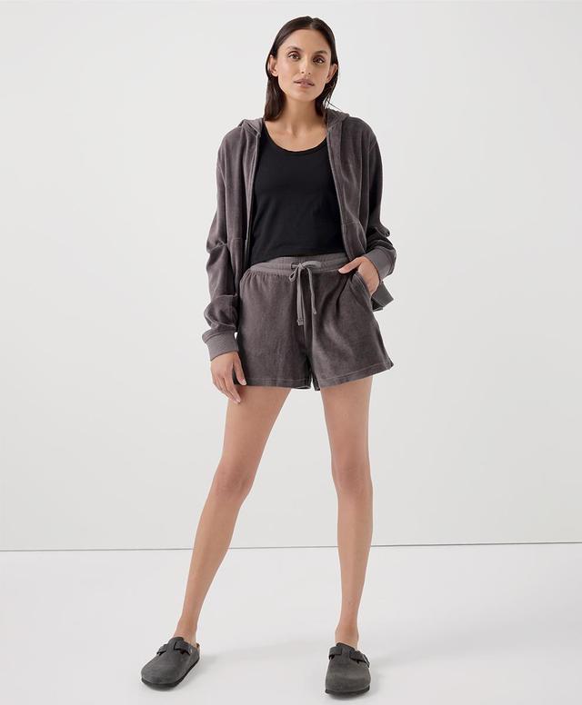 Womens Cotton Velour Short 3XL Product Image