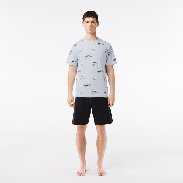 Men's Print Top Pajama Set Product Image