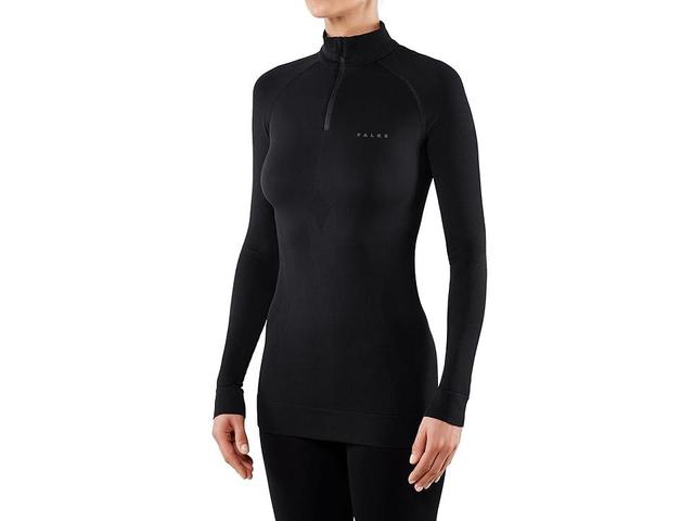 Falke ESS Sport Maximum Warm Long Sleeve Zip Women's Clothing Product Image