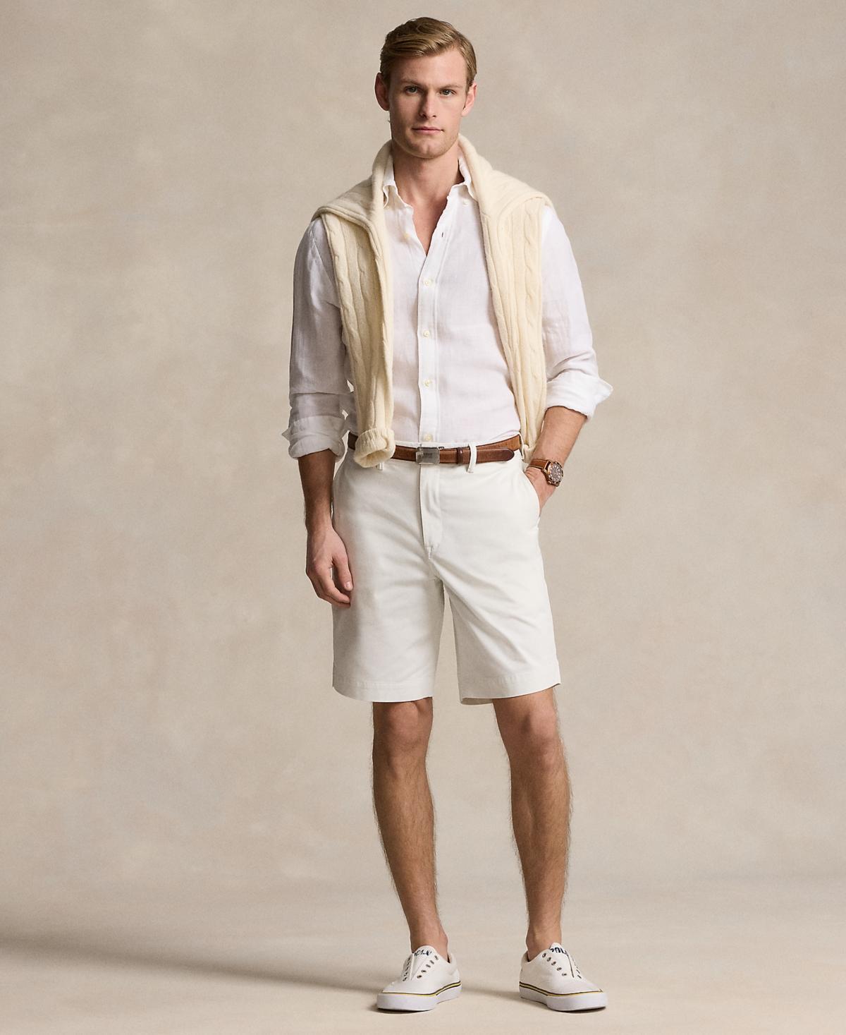 Polo Ralph Lauren Cotton Blend Regular Fit Chino Shorts Product Image