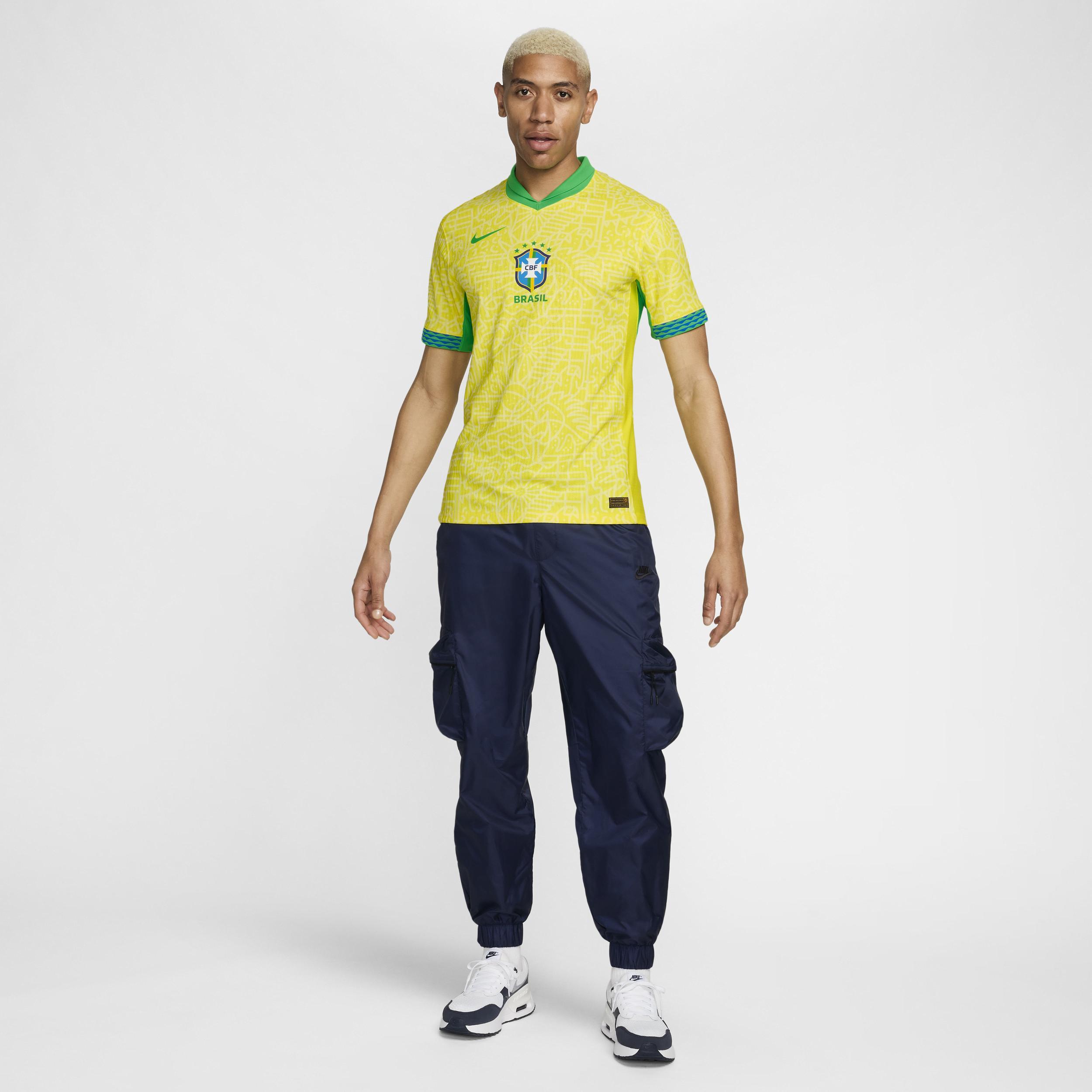 Brazil 2024 Match Home Nike Men's Dri-FIT ADV Soccer Authentic Jersey Product Image