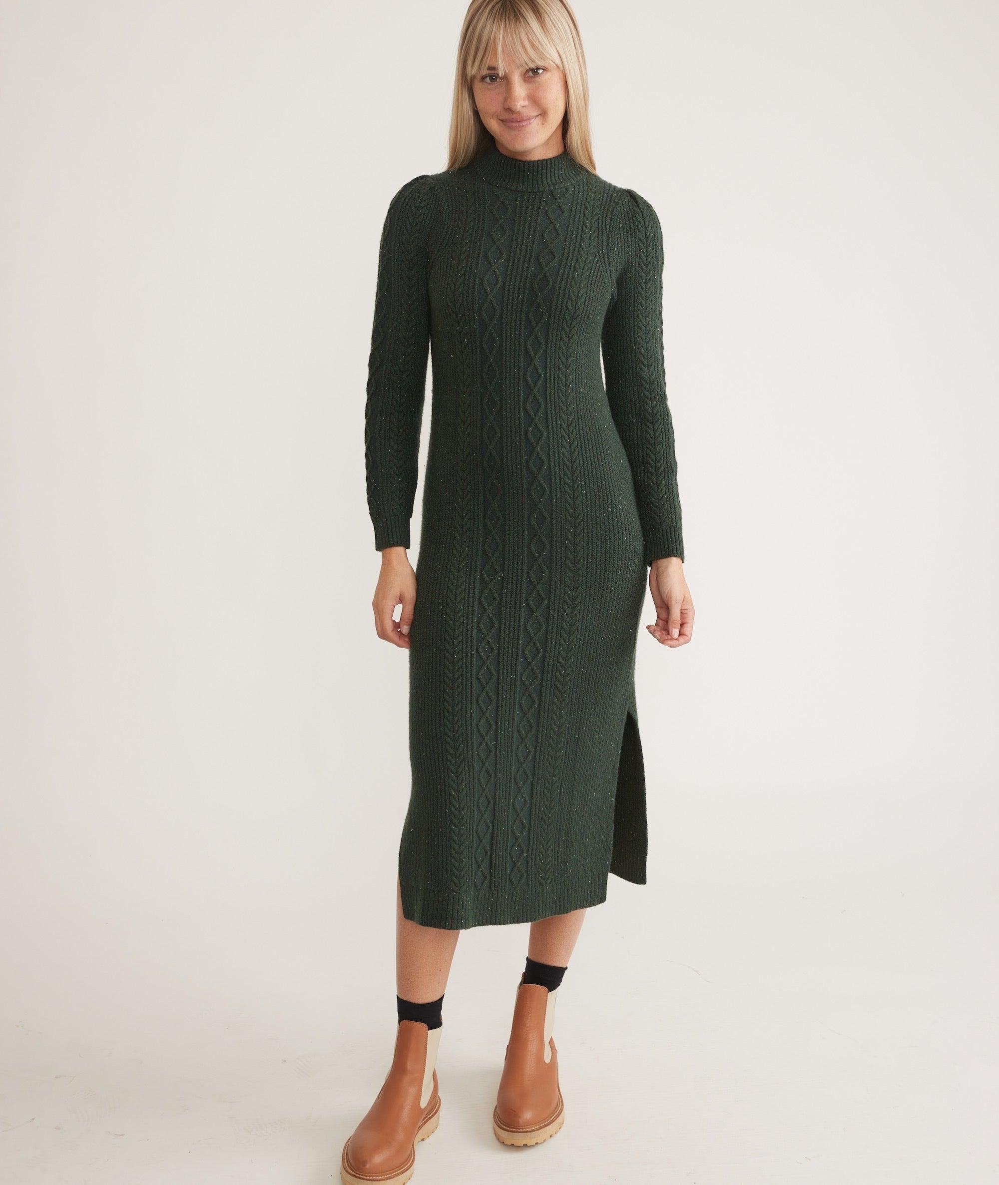 Olina Sweater Maxi Dress Product Image