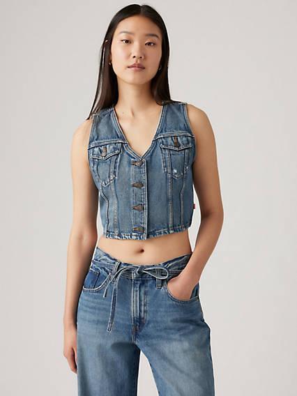 Levi's Denim Corset Top - Women's Product Image