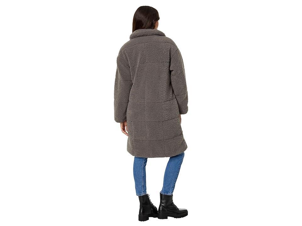 Levi's(r) Quilted Sherpa Full-Length Teddy (Carbon Grey) Women's Clothing Product Image