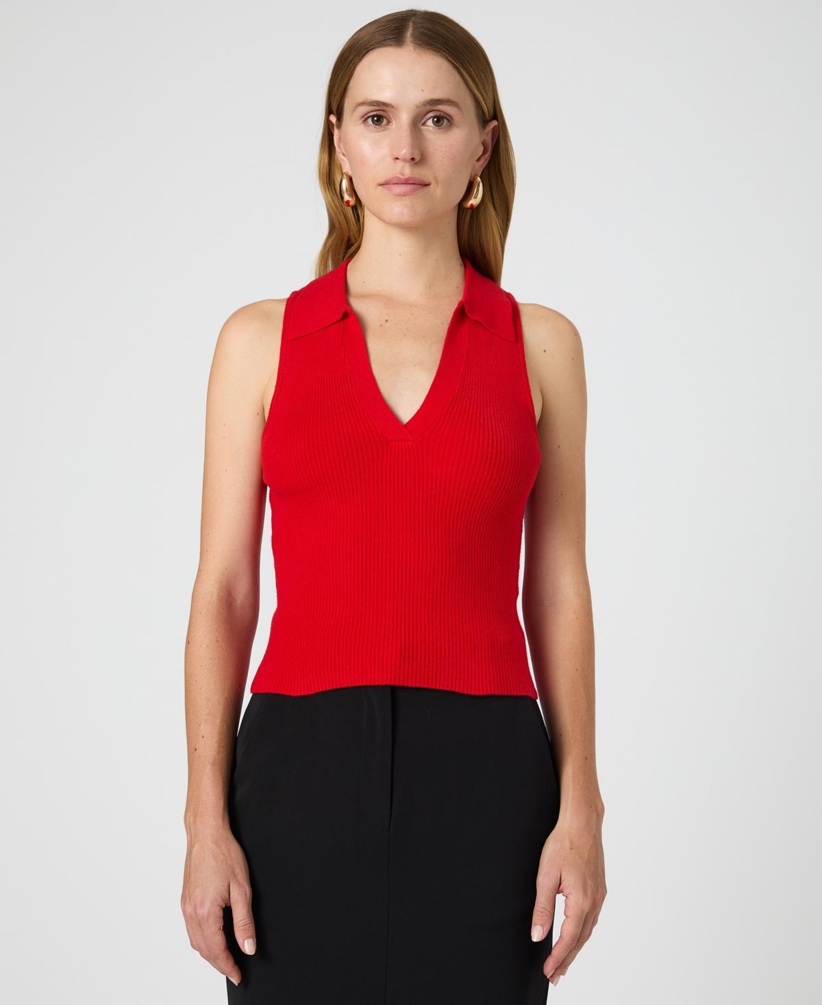 French Connection Womens Cosysoft V-Neck Sleeveless Jumper Product Image