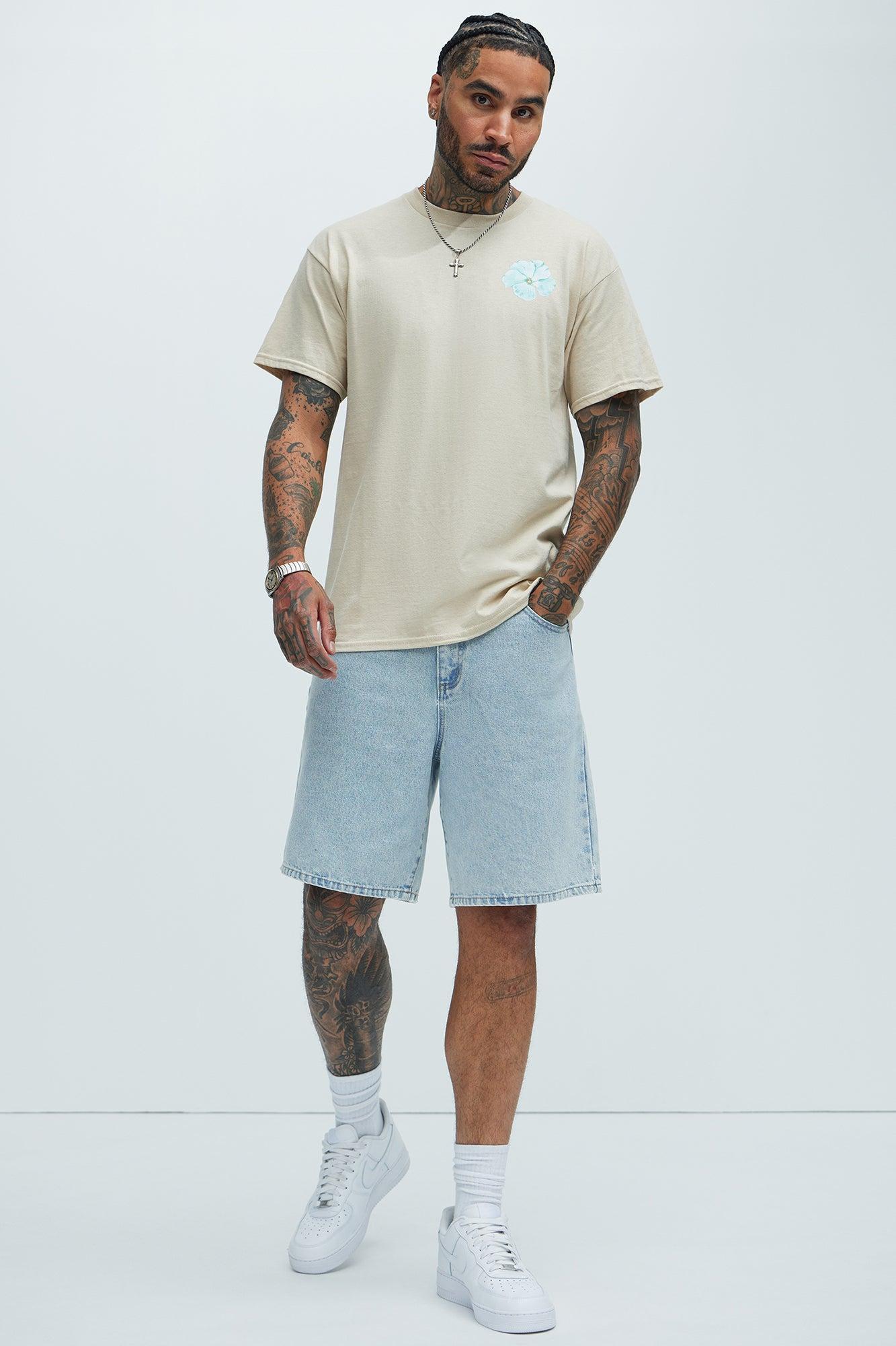 Life Is A Canvas Short Sleeve Tee - Sand Product Image