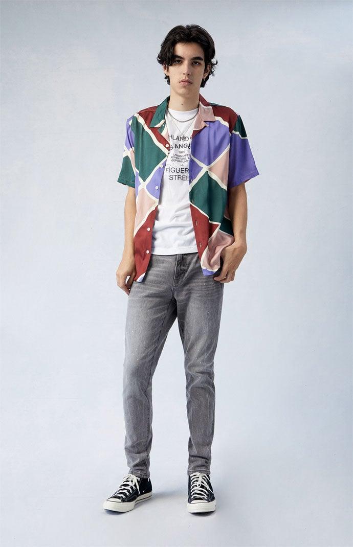 PacSun Mens Comfort Stretch Stacked Skinny Jeans Product Image